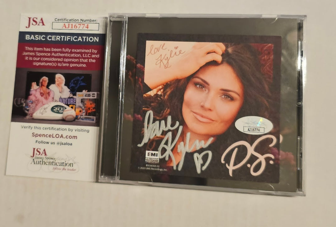 Kylie Morgan Signed autographed PS CD JSA Certificate of Authenticity
