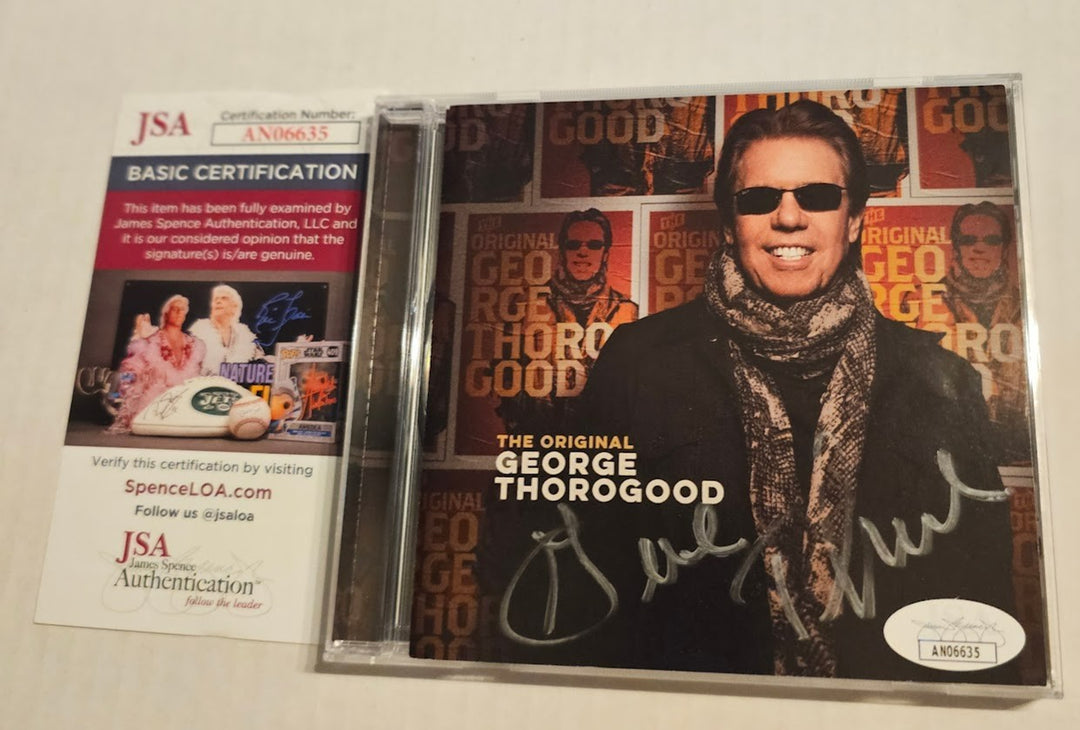 George Thorogood  Signed Autographed The Original  CD JSA Certified COA
