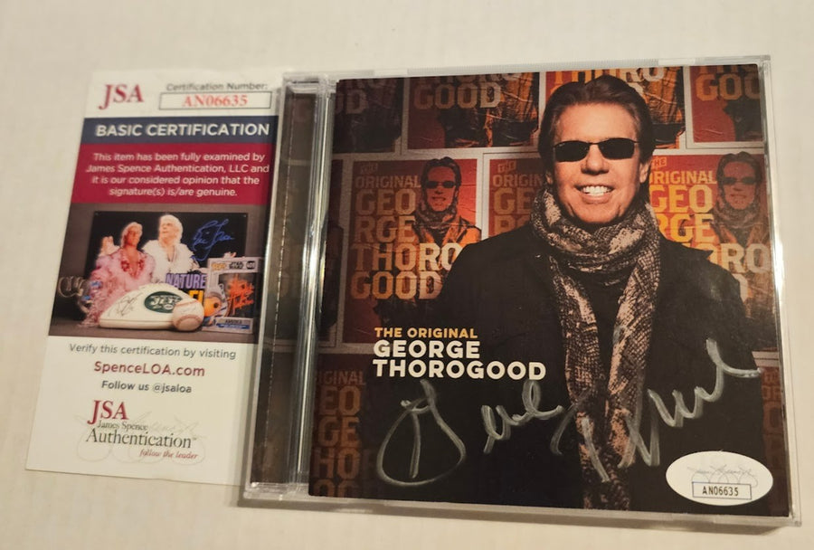 George Thorogood  Signed Autographed The Original  CD JSA Certified COA