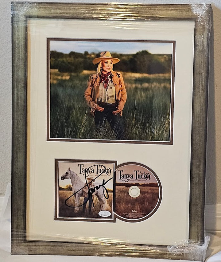 Tanya Tucker  Signed Sweet Western Sound CD  JSA Authenticated Gift