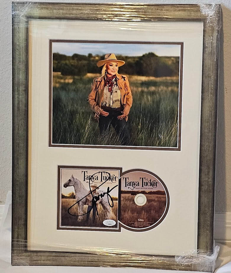 Tanya Tucker  Signed Sweet Western Sound CD  JSA Authenticated Gift