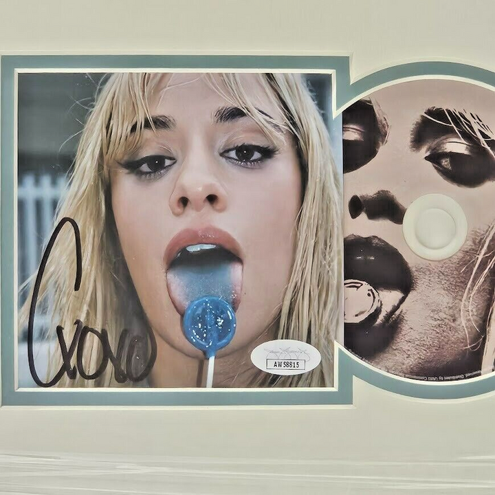 CAMILA CABELLO Signed Autographed C,XOXO CD JSA Framed 5th Harmony