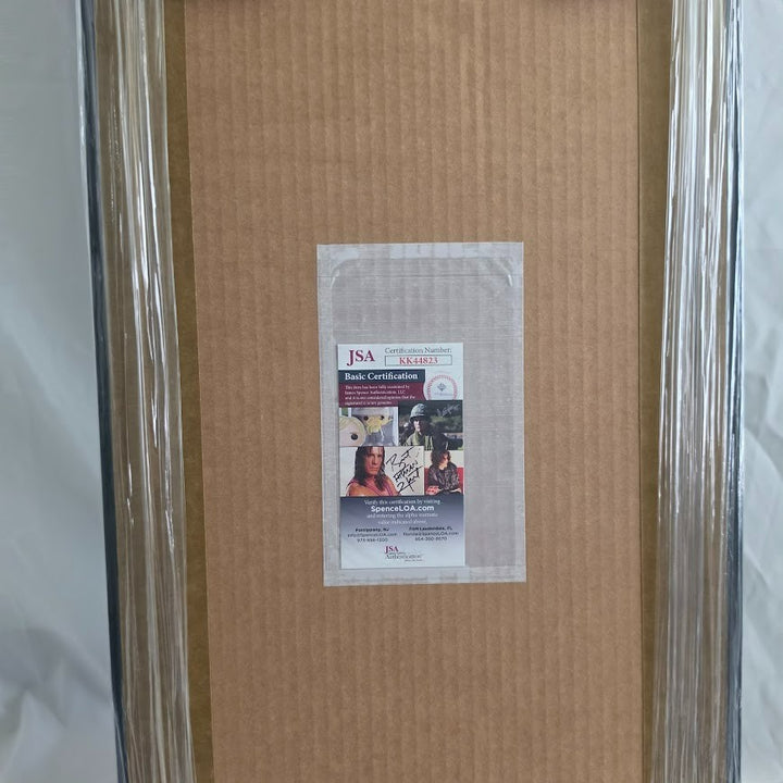 Taylor Swift Signed Autograph  Red CD ERAS Showgirl Poet Framed JSA COA