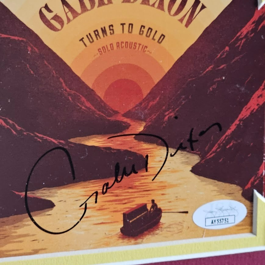 Gabe Dixon Signed Turns to Gold  CD Signed Autographed JSA COA