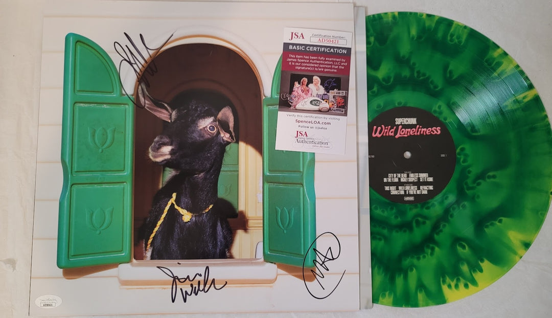 Super Chunk Superchunk Autographed Signed Wild Loneliness JSA Authenticated