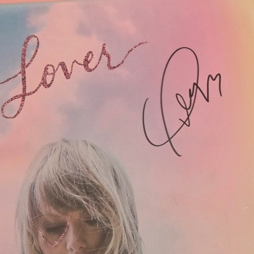 Taylor Swift Autographed Signed Lover LP  Certified  COA Framed