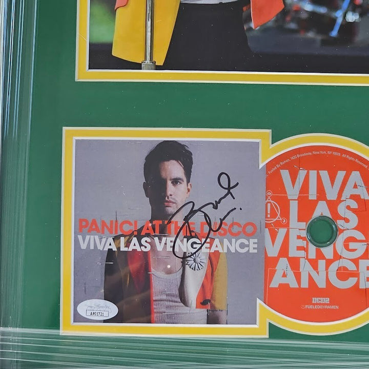 Brendon Urie Panic at the Disco Signed Autographed Viva Las Vengance CD JSA COA