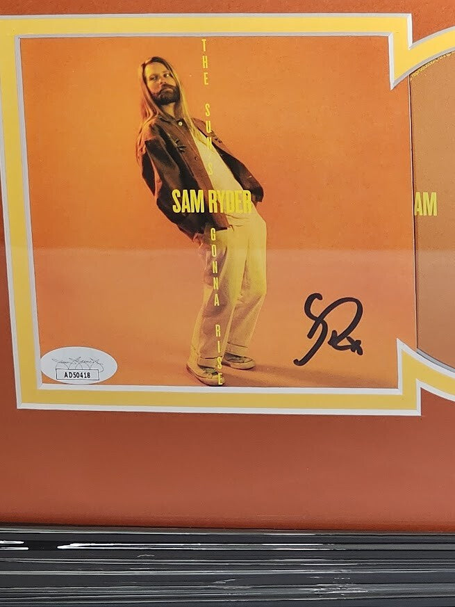 Sam Ryder Signed CD The Sun is Going to Rise Autographed JSA