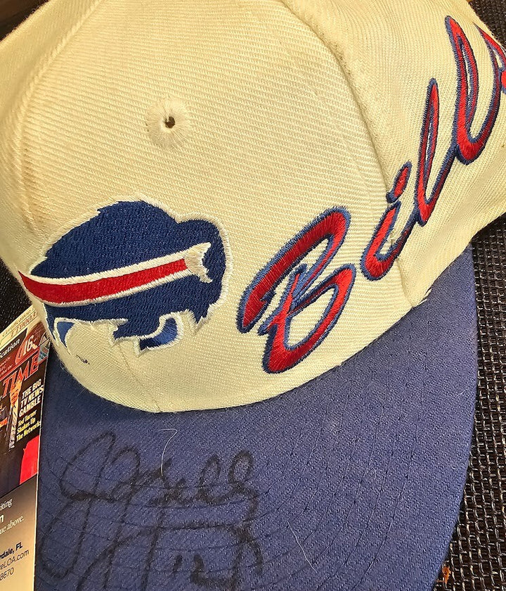 Jim Kelly Signed Buffalo Bills Autographed Baseball Hat JSA COA #12