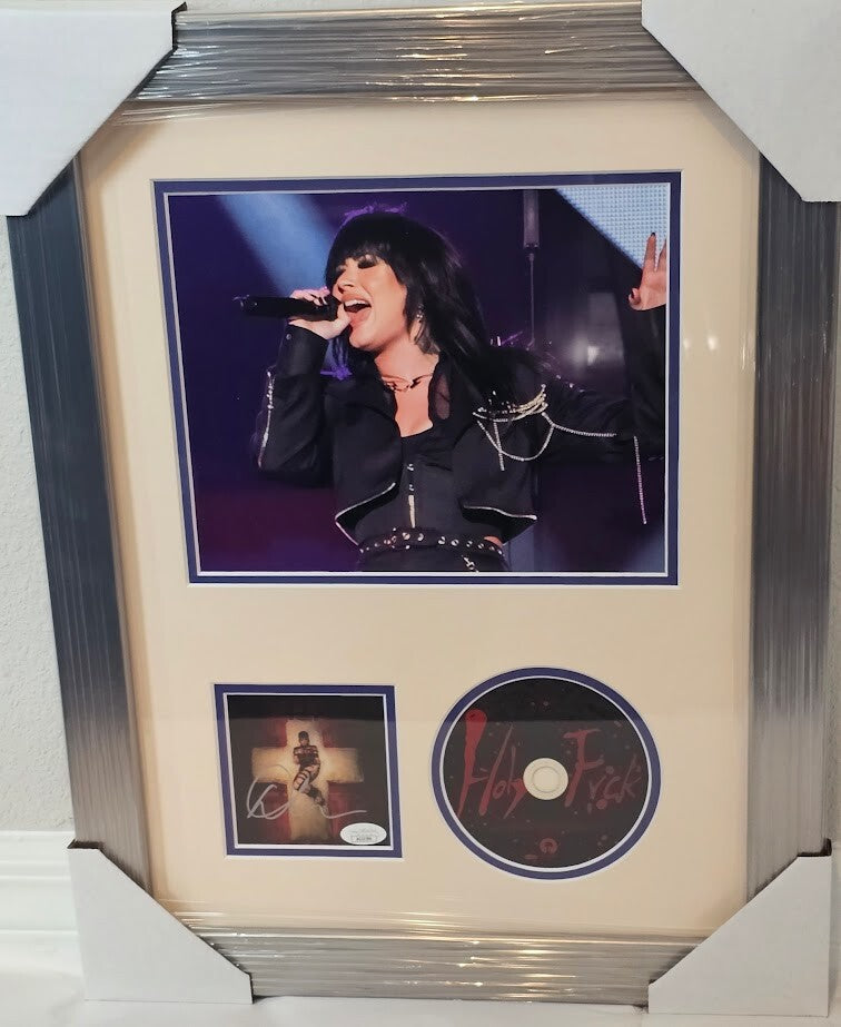 Demi Lovato Signed Holy Fvck CD Autographed Authenticated JSA