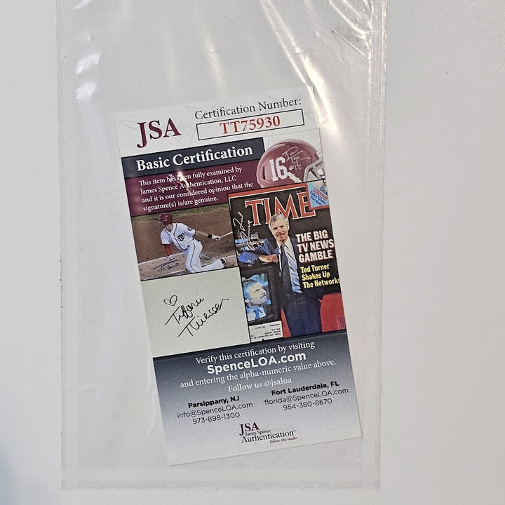 Selena Gomez Signed Autographed Revelacion JSA Authentication COA