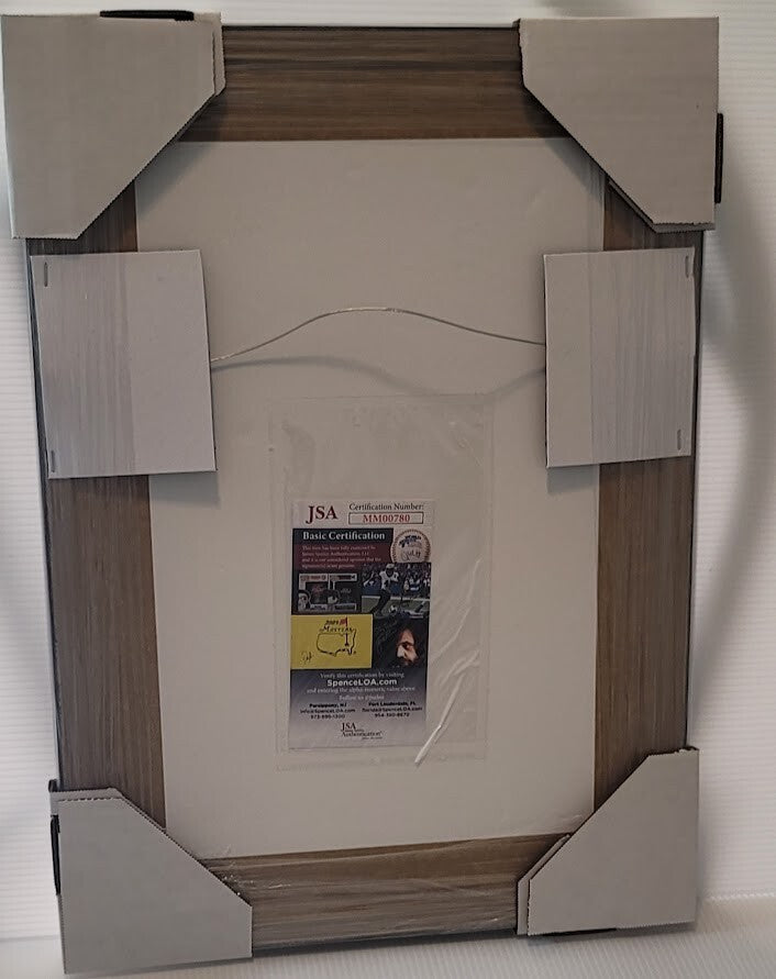 Rare Dinah Shore SIGNED Cancelled check  Framed JSA certified