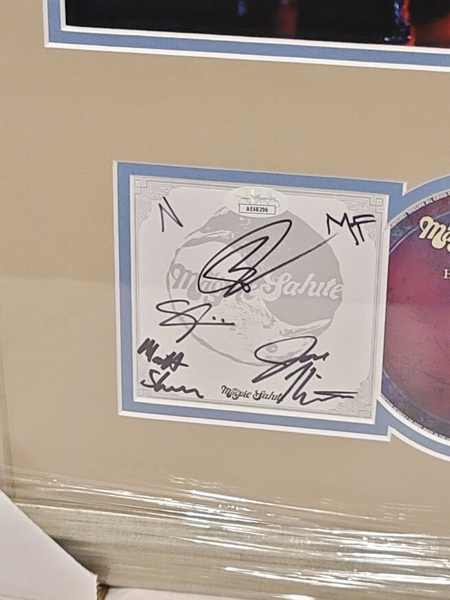 Magpie Salute Band Signed Autographed High Water I CD  JSA Framed