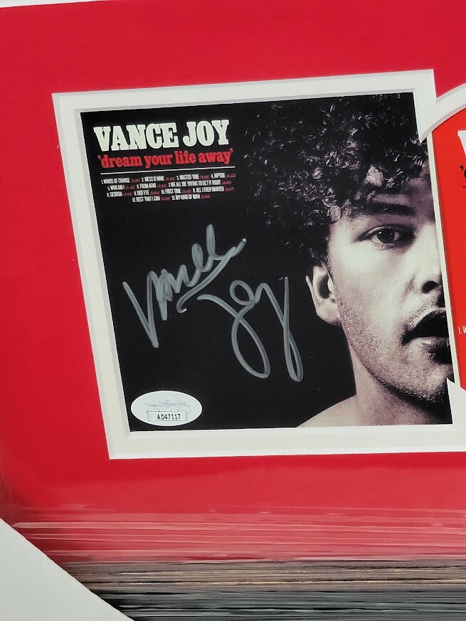 Vance Joy Dream Your Life Away  signed CD Autographed JSA Certified