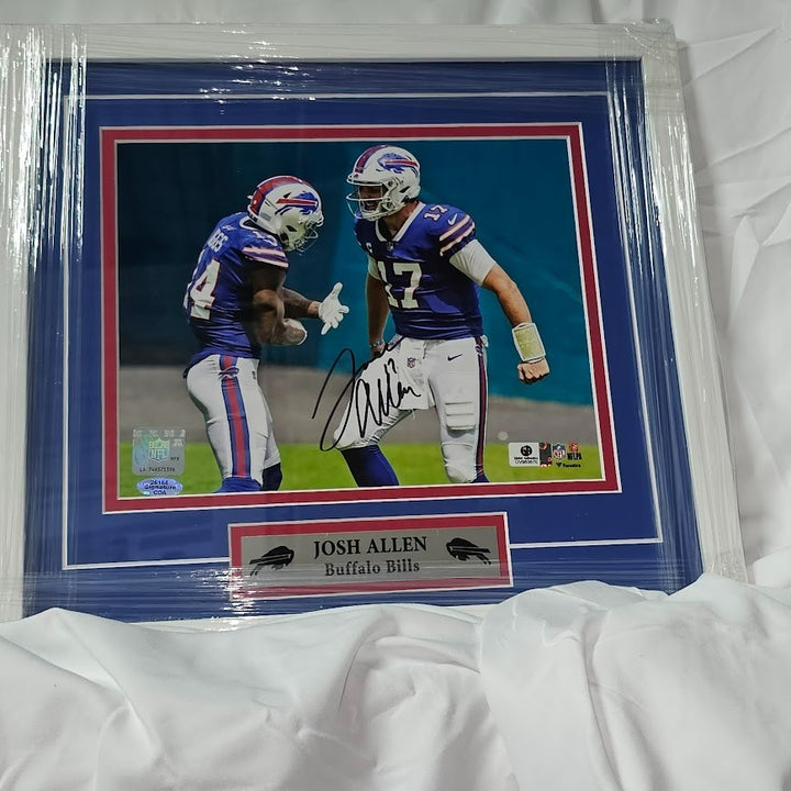 Josh Allen Signed Autographed 8x10  Fanatics picture COA Buffalo Bills