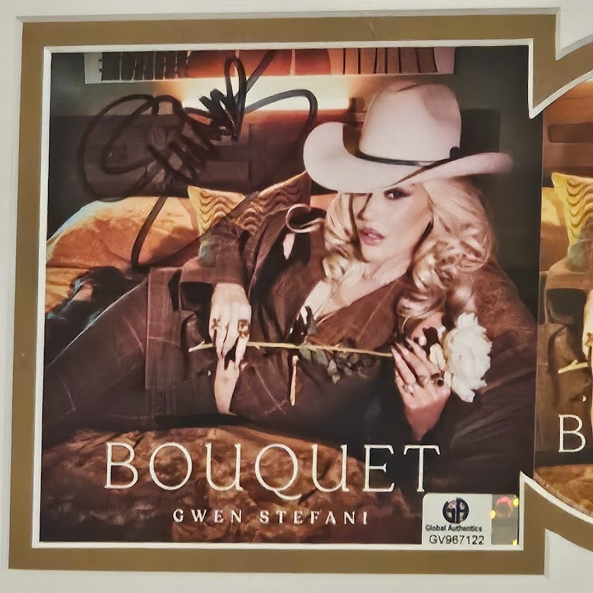Gwen Stefani signed Autographed Bouquet CD Global Authentics COA
