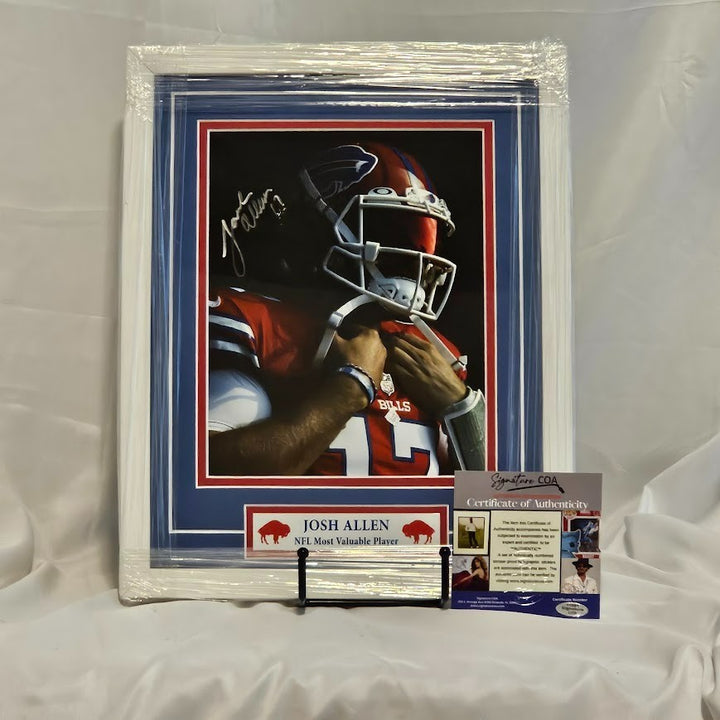 Josh Allen signed autographed 8x10 Picture COA Buffalo Bills MVP