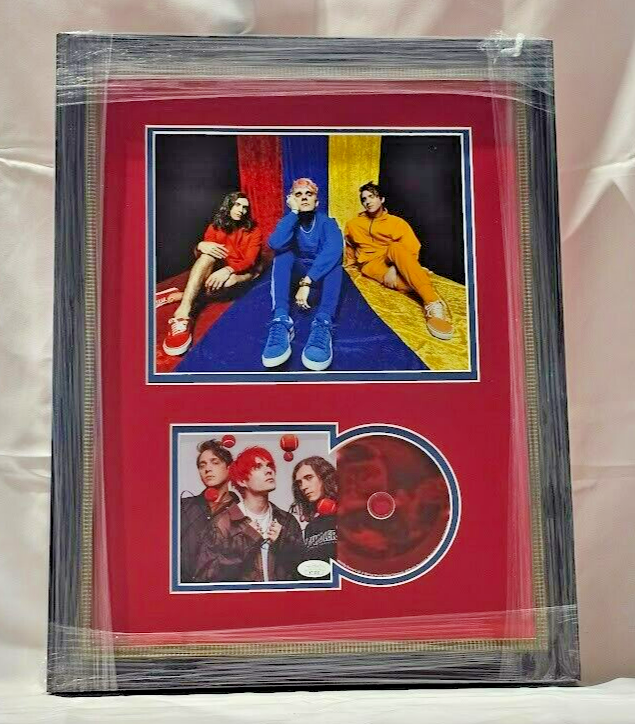 Waterparks SIGNED Intellectual Property CD Autographed JSA Certified Framed