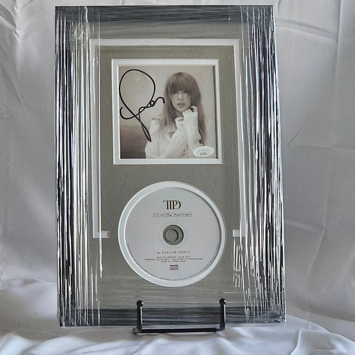 Taylor Swift Signed Tortured Poets Department  Autographed CD JSA  COA