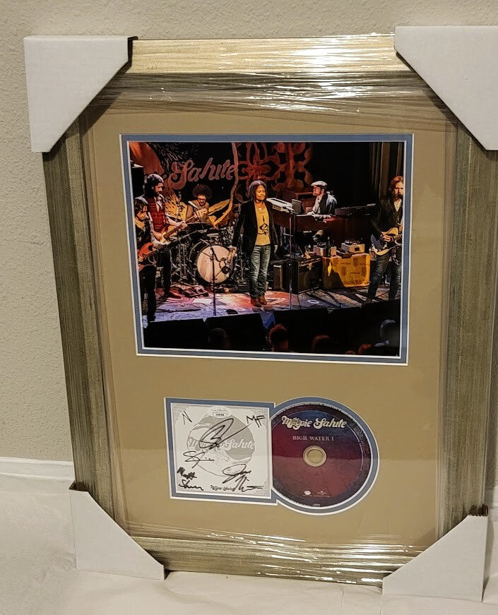 Magpie Salute Band Signed Autographed High Water I CD  JSA Framed