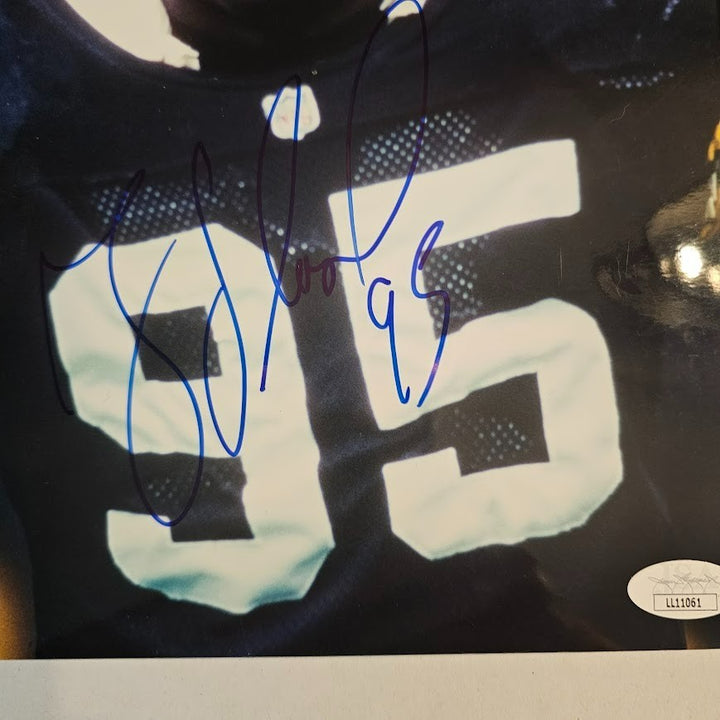 Greg Lloyd  Signed Autographed Picture Photo Pittsburgh Steelers JSA COA