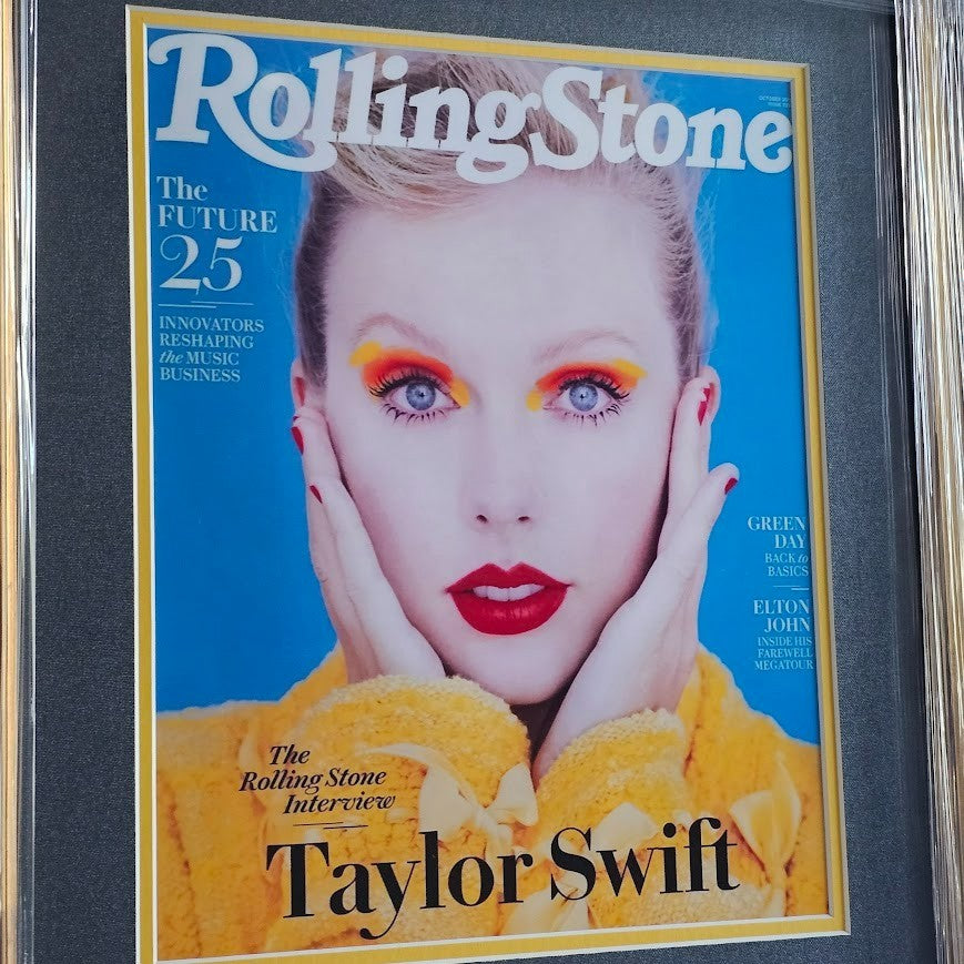 Taylor Swift  Rolling Stone  Magazine   #1332 Oct. 2019 Cover  Framed