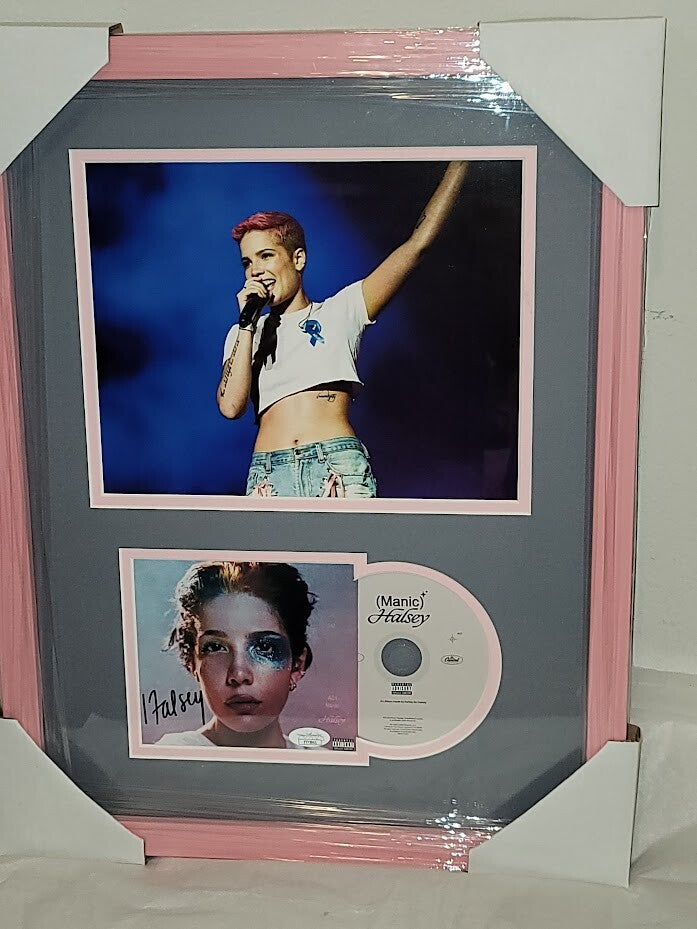 Halsey  Signed Autographed If I Can’t Have Love, I Want Power CD  JSA Framed