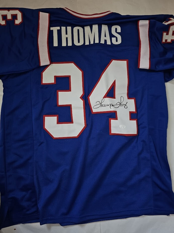 Thurman Thomas signed  Jersey Buffalo Bills JSA Authenticated XL