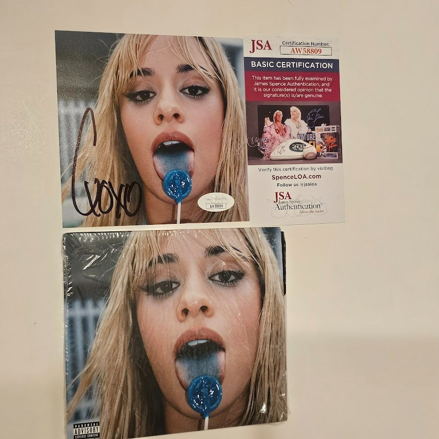 Camila Cabello   Signed  Autographed XOXO CD  JSA COA