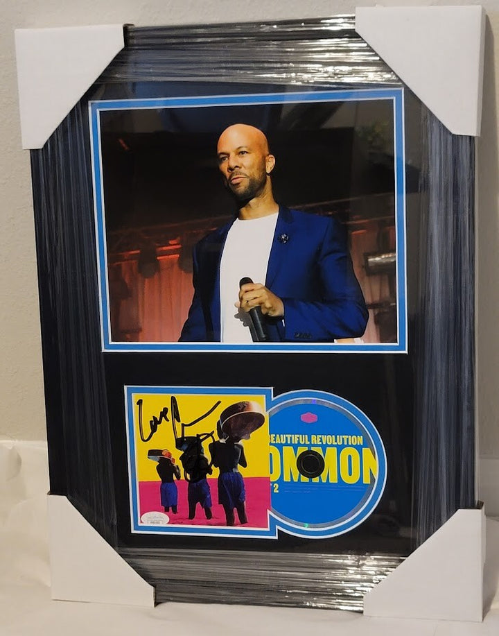 Common signed Beautiful Revolution  CD Autographed JSA Certified  Lonnie Rashid