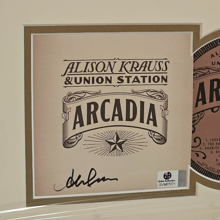 Alison Krauss Union Station Signed Autographed Arcadia CD Global Authentics COA