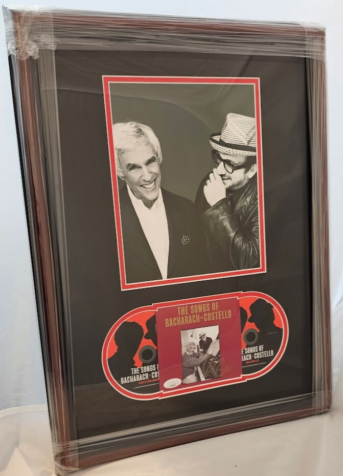 Elvis Costello Signed The Songs of Bacharach & Costello CD JSA COA