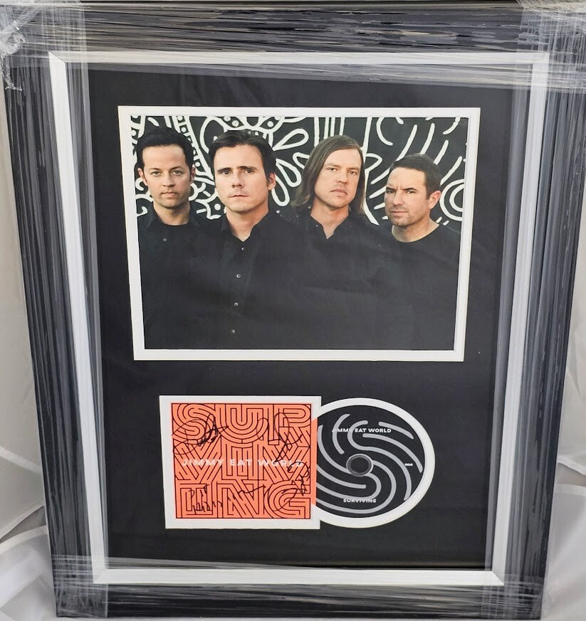 Jimmy Eat World band signed autographed  Surviving CD JSA certified COA