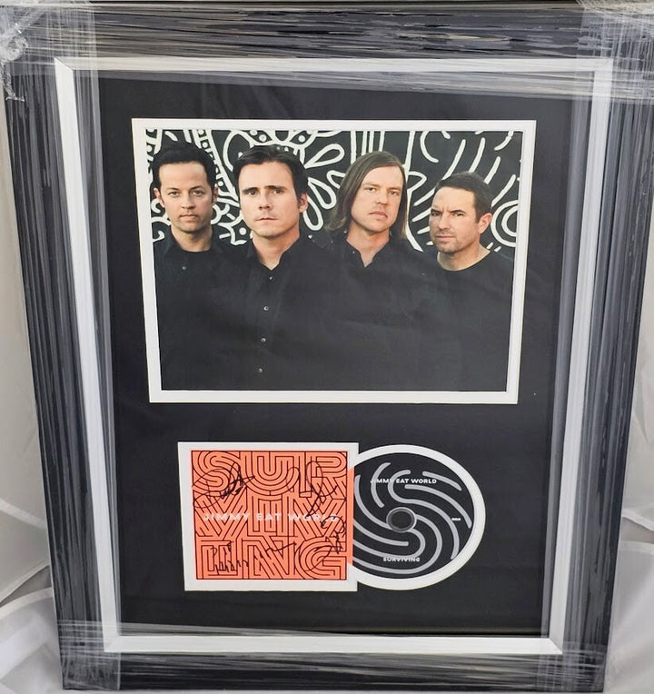 Jimmy Eat World band signed autographed  Surviving CD JSA certified COA