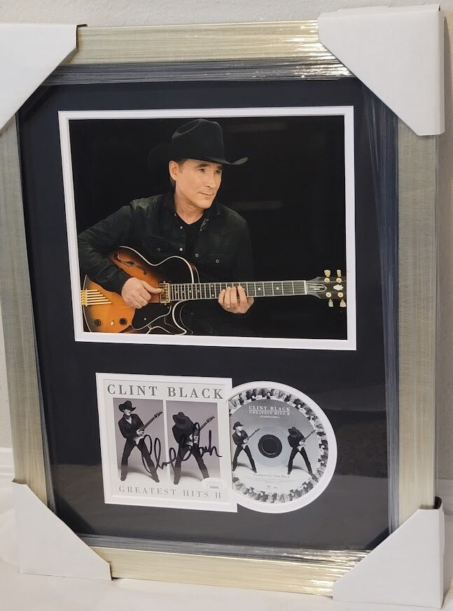 Clint Black SIGNED  AUTOGRAPHED Greatest Hits II CD CERTIFIED JSA Certified