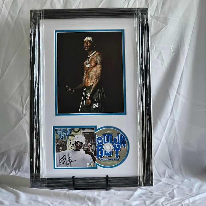 Soulja Boy  autographed Signed Tellem.com  Global Authentics COA Crank That