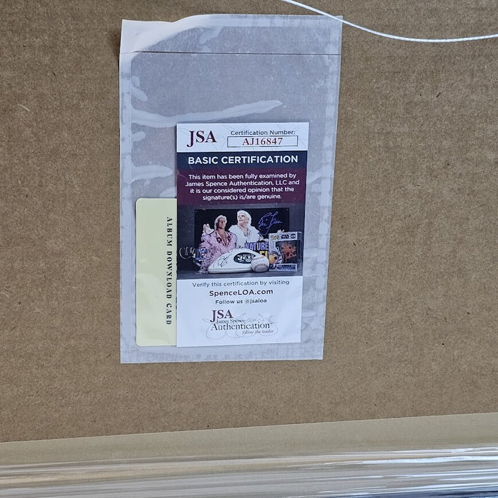 Birdtalker Band Signed  LP JSA Authenticated Translucent Orange