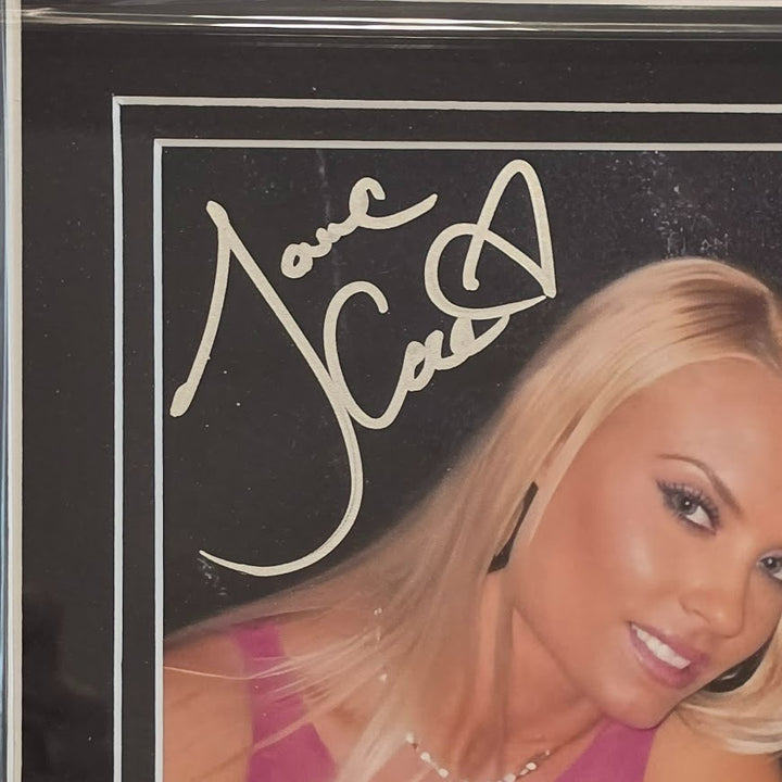 Ice-T & Coco Law and Order Signed  8 X 10 picture JSA Witnessed FRAMED Ice Loves