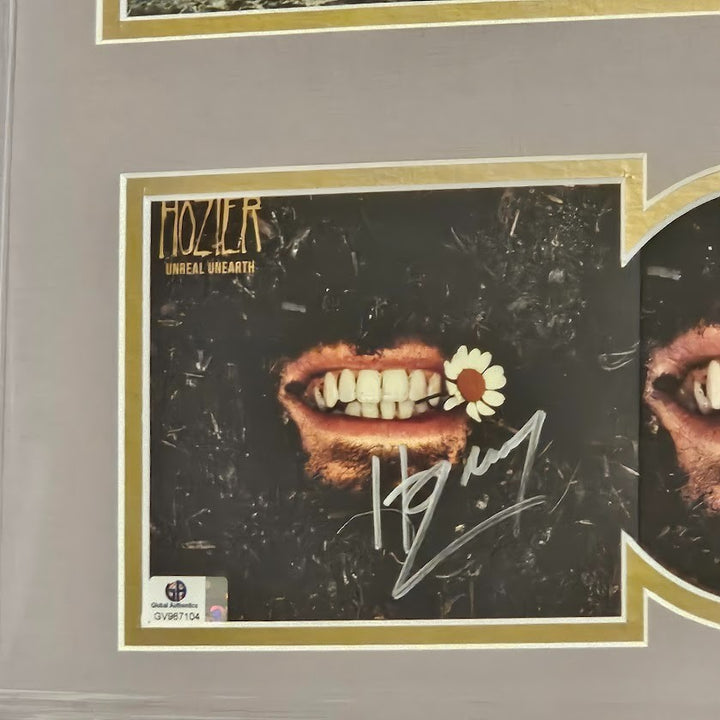Hozier signed Autographed Unreal Unearth CD Global Authentics COA