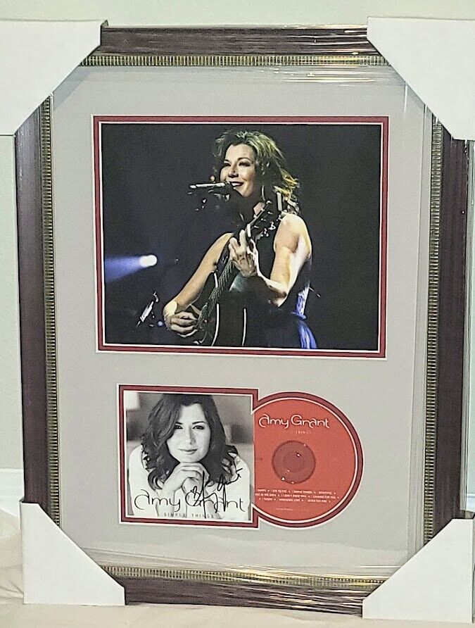 Amy Grant Autographed Signed Simple Things CD Christian JSA Framed