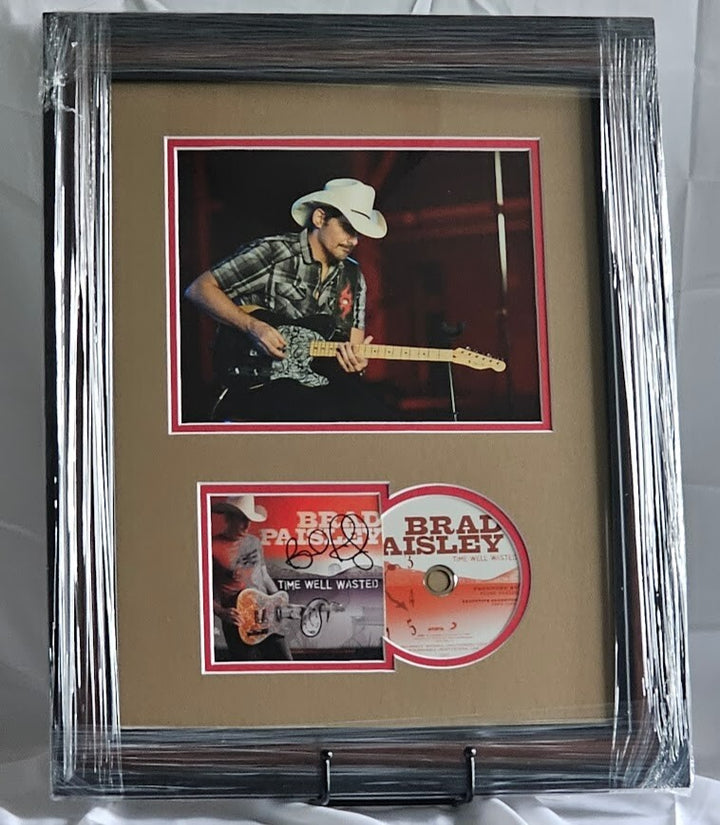 Brad Paisley Signed  Time Well Wasted  Autographed Authenticated
