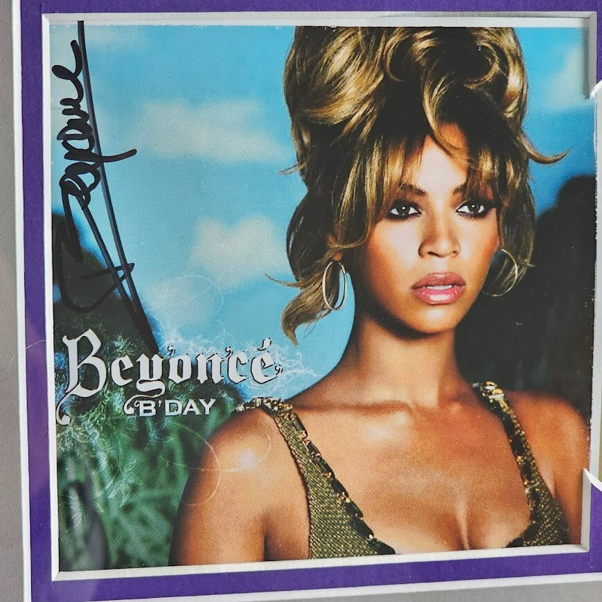 Beyonce Knowles  Signed B'Day Autographed CD  Authenticated COA
