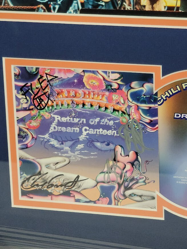 Red Hot Chili Peppers  Signed Return of the Dream Canteen CD JSA Full Letter