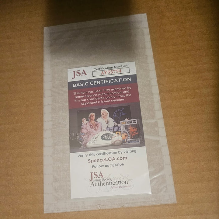 VANNA WHITE & PAT SAJAK Signed  Autographed WHEEL OF FORTUNE Wheel Wedge JSA COA