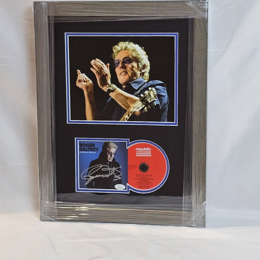 Roger Daltrey Signed  Autographed As Long As I Have You CD  JSA Certified COA