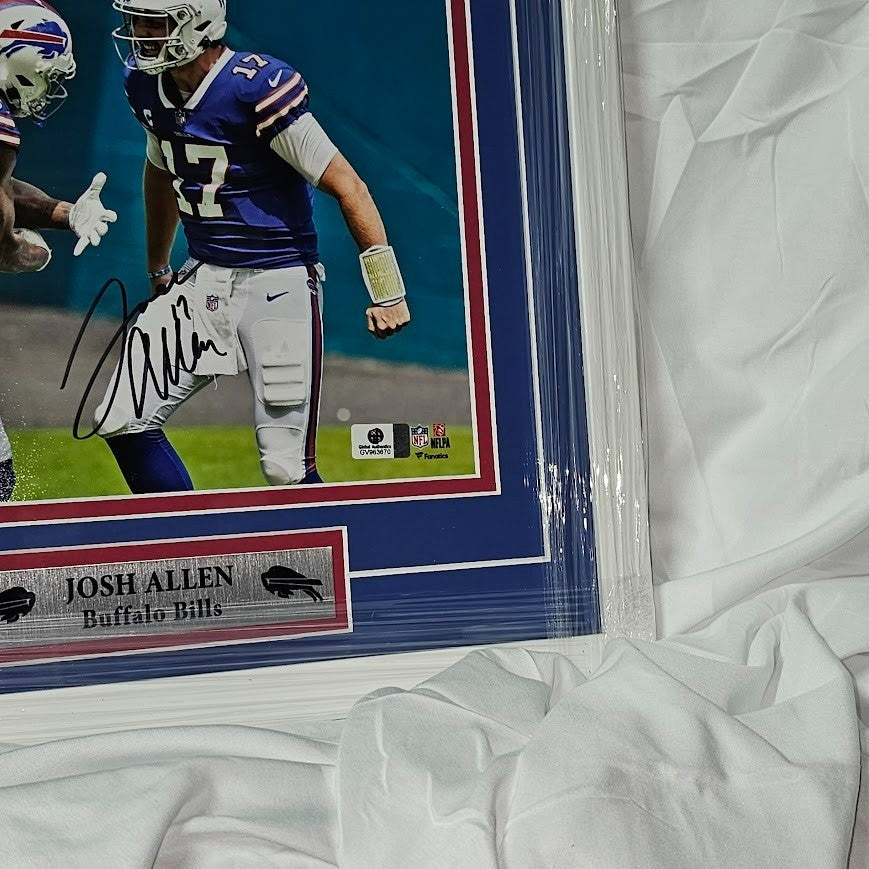 Josh Allen Signed Autographed 8x10  Fanatics picture COA Buffalo Bills