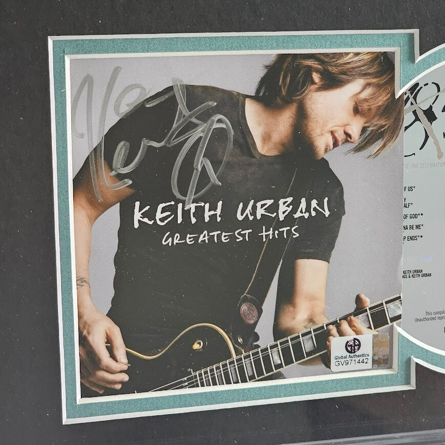 Keith Urban  Signed Greatest Hits  Autographed CD  Authenticated COA