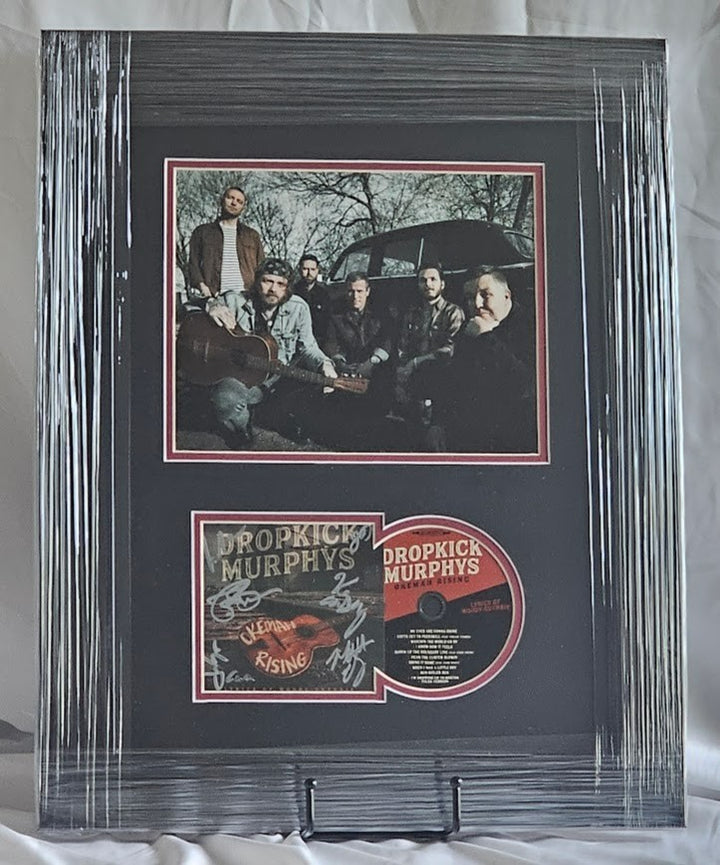 ​Dropkick Murphys Signed Autographed Okemah  Rising  CD JSA Certified COA Framed
