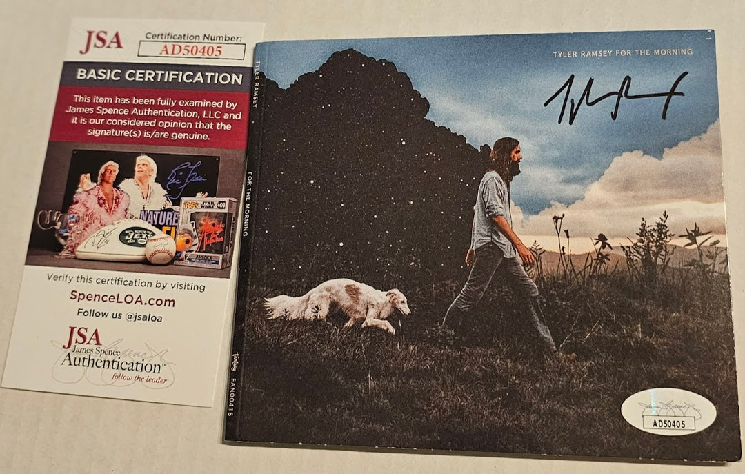 Tyler Ramsey Signed Autographed For The Morning CD JSA Certified COA