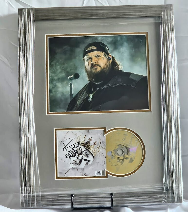Jelly Roll  Signed Beautifully Broken Autographed CD  Global Authentics COA